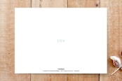 "sea glass string lights" - Stationery in ocean by Deborah Chou - Back of Card