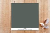 "Juris Doctor Law Scales and Laurel Wreath Square Invitation" - Stationery in Sage by itsjensworld - Back of Card