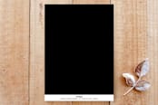 "RN Registered Nurse Graduation Invitation" - Stationery in Noir by itsjensworld - Back of Card