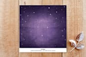 "Vintage Halloween Spooktacular Square Party Invitation" - Stationery in Royal Purple by itsjensworld - Back of Card