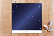 "Square Sparkling Spiderweb Menu" - Stationery in Midnight by itsjensworld - Back of Card
