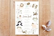 "baby zodiac" - Stationery in salt by peetie design - Front