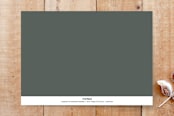 "MD Asclepius and Laurel Wreath Graduation Photo Announcement" - Stationery in Sage by itsjensworld - Back of Card