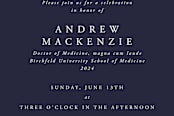 "MD Doctor of Medicine Asclepius Graduation Invitation" - Stationery in Midnight by itsjensworld - Close-Up
