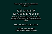 "Square MD Doctor of Medicine Graduation Invitation" - Stationery in Forest by itsjensworld - Close-Up