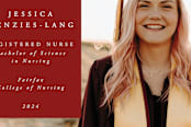 "RN Registered Nurse Asclepius Graduation Announcement" - Stationery in Garnet by itsjensworld - Close-Up