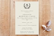 "RN Registered Nurse Asclepius Graduation Invitation" - Stationery in Oyster by itsjensworld - Front