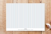"so worth it" - Stationery in glacial by Deborah Chou - Back of Card