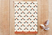 "Love Nest Housewarming Invitation" - Stationery in Charcoal by Amber Barkley - Back of Card