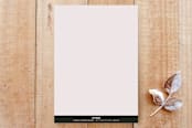 "Holly Jolly Fun" - Stationery in Dove by Gina Giselle - Back of Card