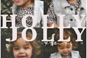 "Holly Jolly Fun" - Stationery in Dove by Gina Giselle - Close-Up