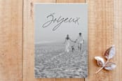 "Minimal Soft Script" - Stationery in Charcoal by Gina Giselle - Front