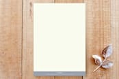 "Rococo Berry" - Stationery in Ivory by IGGI - Back of Card