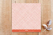 "Dashed Wreath Holiday Photo Card" - Stationery in White by Amber Barkley - Back of Card