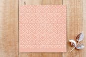 "Arch Heart Valentine's Day Photo Card" - Stationery in Apricot by Amber Barkley - Back of Card