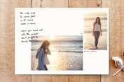 "Break Rules Grad" - Stationery in eggshell by Gina Giselle - Front