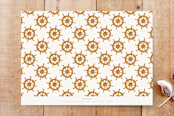 "Steering" - Stationery in Sandstone by Lisa Travis - Back of Card