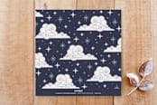 "Give You the Moon Wedding Invitation" - Stationery in Sky by Amber Barkley - Back of Card