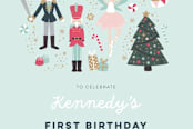 "nutcracker sweet" - Stationery in wintermint by peetie design - Close-Up