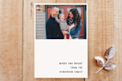 "Polaroid Holiday" - Stationery in Cream by Gina Giselle - Front