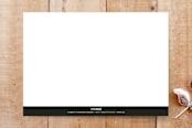 "Baby Grand" - Stationery in Ebony by Lisa Travis - Back of Card