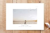 "A Flock" - Stationery in balmy skies by Deborah Chou - Front