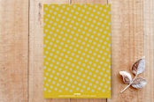 "The Life of the Party" - Stationery in talc by Deborah Chou - Back of Card