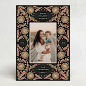 "jardin d'hiver holiday card" - Stationery in charcoal by Pippa Shaw - Front