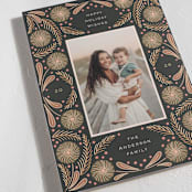 "jardin d'hiver holiday card" - Stationery in charcoal by Pippa Shaw - Close-Up