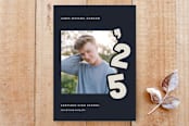 "Dawson" - Stationery in Navy by Poised Avenue - Front
