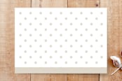 "Oh Baby Baby - Landscape" - Stationery in Cloud by Alexandra Cohn - Back of Card