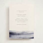 "Stillness" - Memorial Cards in Horizon by Sumak Studio - Front