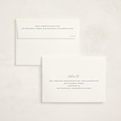 "Stillness" - Memorial Cards in Horizon by Sumak Studio - FREE Recipient Addressing