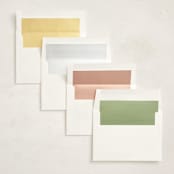 "Verdure" - Memorial Cards in Garden by Leah Bisch - Envelope Liners
