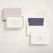 "Scholarly Spirit" - Memorial Cards in Crimson by Megan Davis - Assembled