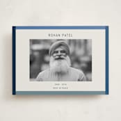 "Wide Frame" - Memorial Cards in Ocean by Kelly Watkins - Front
