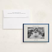 "Wide Frame" - Memorial Cards in Ocean by Kelly Watkins - Card with Envelope