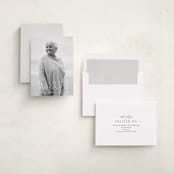 "Namesake" - Memorial Cards in Snow by Angela Thompson - Assembled