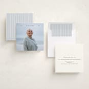 "In Line" - Memorial Cards in Noir by Tamara Hilje - Assembled