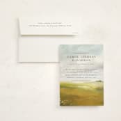 "Savanna" - Memorial Cards in Fern by Lindsay Megahed - Card with Envelope