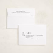 "Faithful" - Memorial Cards in Cotton by letterfix - FREE Recipient Addressing