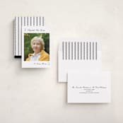 "Atelier" - Memorial Cards in Ink by Megan Davis - Assembled