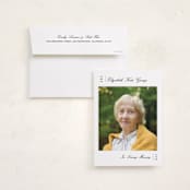 "Atelier" - Memorial Cards in Ink by Megan Davis - Card with Envelope