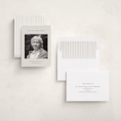"forever - in our hearts" - Memorial Cards in Champagne by Sara Hicks Malone - Assembled