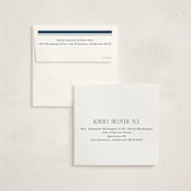 "Blues" - Memorial Cards in Navy by Tamara Hilje - FREE Recipient Addressing