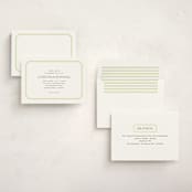 "Gramercy" - Memorial Cards in Pear by Megan Davis - Assembled