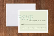 "Fete" - Mitzvah RSVP Cards in Night Sky by Annie Clark - Front
