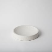 "Centerpiece Bowl: White Terrazzo" - Serving Bowls in beige by Pretti.Cool