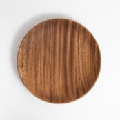 "Shallow Salad Tray" - Serving Platters and Trays in natural by Powered By People