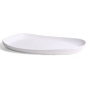"Stoneware Long Serving Platter" - Serving Platters and Trays in white by Powered By People